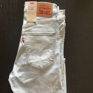 Mile High Super Skinny Levi Jeans